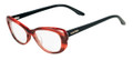 Valentino Eyeglasses V2604 259 Striped Cognac 51MM