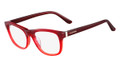 Valentino Eyeglasses V2641 618 Striped Red 51MM