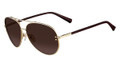 Valentino Sunglasses V106S 715 Gold/Rougenoir 57MM