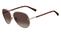 Valentino Sunglasses V106S 718 Light Gold 57MM
