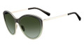 Valentino Sunglasses V107S 039 Grey/Grn 55MM