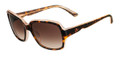 Valentino Sunglasses V600S 230 Dark Havana/Rose 56MM