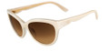 Valentino Sunglasses V602S 107 Ivory/Cream 57MM