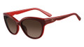Valentino Sunglasses V602S 612 Rouge Noir/Br 57MM