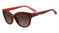 Valentino Sunglasses V602S 612 Rouge Noir/Br 57MM