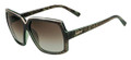Valentino Sunglasses V604S 220 Havana Grn 58MM