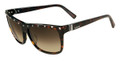 Valentino Sunglasses V606S 215 Dark Havana 56MM
