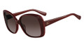 Valentino Sunglasses V618S 622 Rouge Noir/Burg 56MM