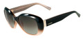 Valentino Sunglasses V620SR 004 Blk/Poudre 57MM