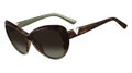 Valentino Sunglasses V625S 232 Havana-Sage 55MM