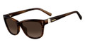 Valentino Sunglasses V627S 236 Striped Br 53MM