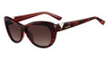 Valentino Sunglasses V628S 619 Red Pearl 54MM