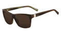 Valentino Sunglasses V629S 255 Br/Horn 56MM
