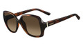 Valentino Sunglasses V637S 214 Havana 56MM