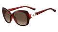 Valentino Sunglasses V639S 613 Red 55MM