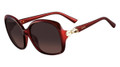 Valentino Sunglasses V640S 613 Red 55MM