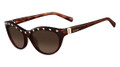Valentino Sunglasses V641S 725 Blonde Havana 54MM