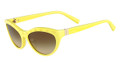 Valentino Sunglasses V641S 740 Soft Yellow 54MM