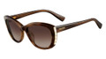 Valentino Sunglasses V649S 236 Striped Br 53MM
