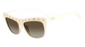 Valentino Sunglasses V650S 103 Ivory 54MM