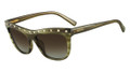 Valentino Sunglasses V650S 305 Striped Khaki 54MM