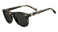 Valentino Sunglasses V652S 236 Striped Br 53MM