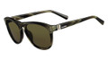 Valentino Sunglasses V652S 305 Striped Khaki 53MM