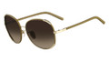 Chloe Sunglasses CE101SL 750 Gold Khaki 60MM