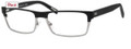 Christian Dior Eyeglasses 0166 0E64 Ruthenium Blk 53MM