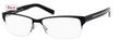 Christian Dior Eyeglasses 0173 0M6W Blk Ruthenium Blk Crystal 55MM