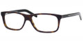 Christian Dior Eyeglasses 123 0AM6 Havana Black Crystal 53MM