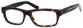 Christian Dior Eyeglasses BlkTIE 149 0AM6 Havana Blk Crystal 52MM