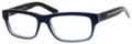 Christian Dior Eyeglasses BlkTIE 149 0M5S Blue Gray Blk Crystal 52MM