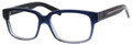 Christian Dior Eyeglasses BlkTIE 150 0M5S Blue Gray Blk Crystal 52MM