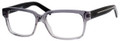 Christian Dior Eyeglasses BlkTIE 150 0M5W Gray Blk Crystal 52MM