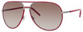 Christian Dior Sunglasses 0169 0E4TCC Brush Ruthenium/Red 62MM