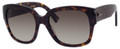 Christian Dior Sunglasses FLANELLE 2 0086HA Dark Havana 55MM