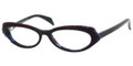Alexander McQueen Eyeglasses 4199 0K65 Blk Burg 53MM