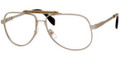 Alexander McQueen Eyeglasses 4204 0CRL Semi Matte Brnz 58MM