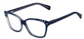 Alexander McQueen Eyeglasses 4233 0RJF Blue Crystal 55MM