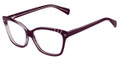 Alexander McQueen Eyeglasses 4233 0SS8 Aumber Transp 55MM