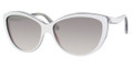 Alexander McQueen Sunglasses 4147/S 0F11N5 Wht Blk Cream 61MM