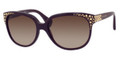 Alexander McQueen Sunglasses 4212/S 0RYYD8 Plum 58MM