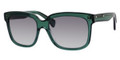 Alexander McQueen Sunglasses 4213/S 0SS6VK Blk Grn 55MM