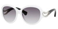 Alexander McQueen Sunglasses 4217/S 0NUE9C Wht 56MM