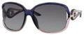 Christian Dior Sunglasses VOLUTE 2/N 011WWJ Blue Shaded 61MM