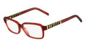 Fendi Eyeglasses 1001 604 Dark Red 54MM