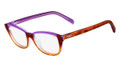Fendi Eyeglasses 1002 218 Light Havana / Purple 52MM