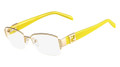 Fendi Eyeglasses 1016R 714 Shiny Gold 52MM