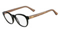 Fendi Eyeglasses 1023 001 Striped Blk/Slv 49MM